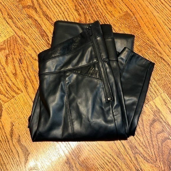 Zara Pants - Zara Faux Leather Jeggings